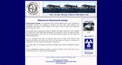Desktop Screenshot of peacemarshgarage.co.uk